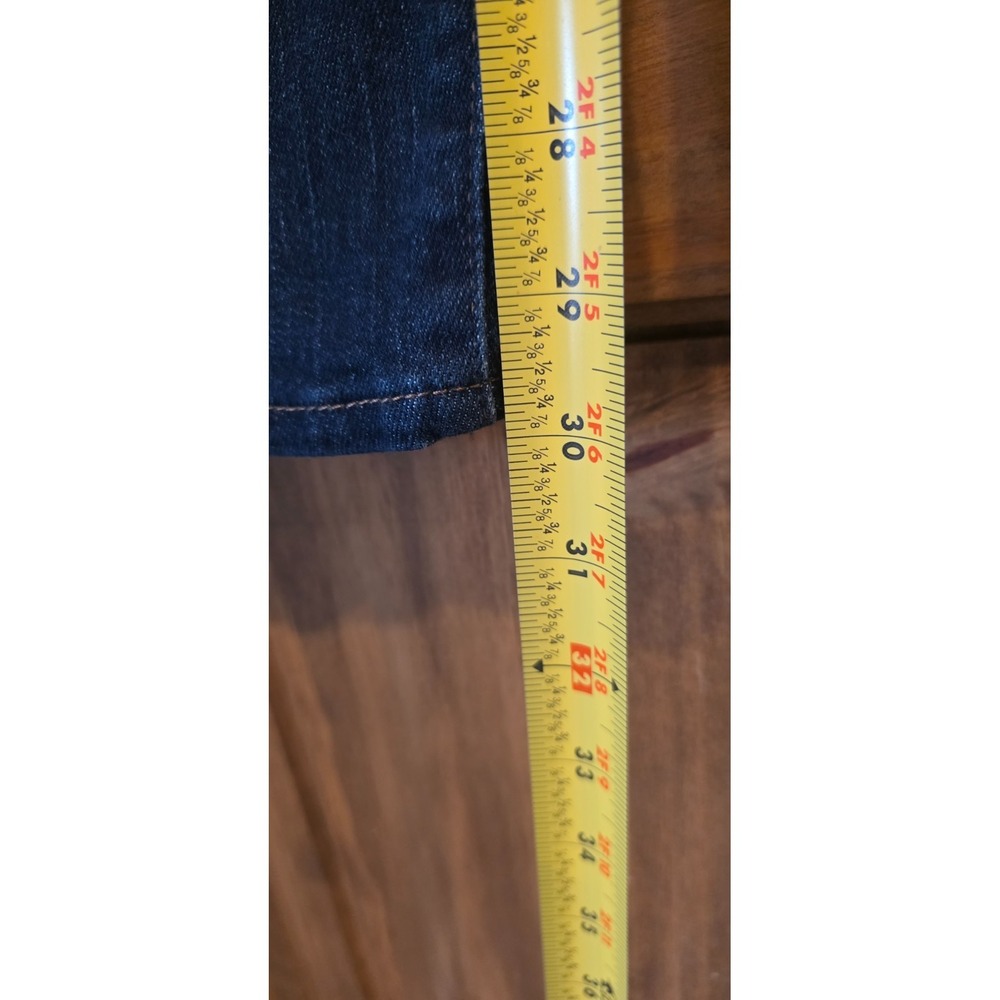 NWT Levi's Jeans Womens 6 Blue Mid-Rise Slim Through Hip & Thigh Skinny Soft - Picture 7 of 7